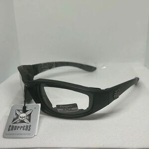 Choppers Padded Clear Lens Sunglasses